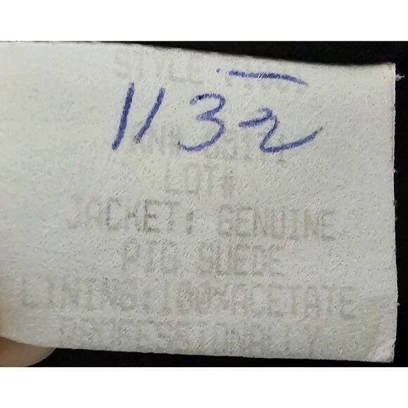 Vintage suede 3/4 Penny Lane jacket fur collar wester concho fringe Made In USA - Picture 9 of 10